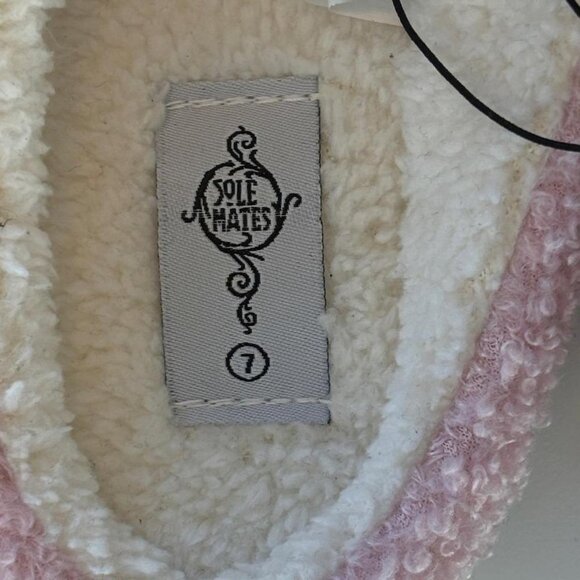 Women's Pink and Red Slippers - Picture 2 of 4